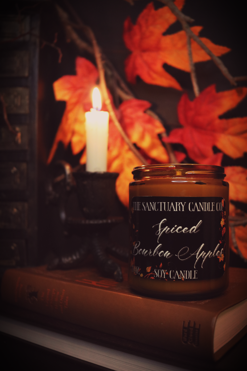 Spiced Bourbon Apples Candle